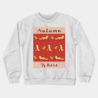 Autumn is here - Life of a Fox Crewneck Sweatshirt